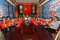 Đoàn HS Việt Nam tự tin xuất quân thi Toán-Khoa học quốc tế ảnh 1