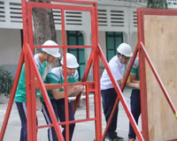 Học sinh học cách xử lý khi gặp sự cố về cháy nổ ảnh 4