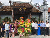 Khánh thành nhà lưu niệm nhà văn Kim Lân ảnh 1 Khánh thành nhà lưu niệm nhà văn Kim Lân ảnh 1