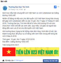 Sinh viên hào hứng trước giờ chung kết U23 Châu Á ảnh 3 Sinh viên hào hứng trước giờ chung kết U23 Châu Á ảnh 3