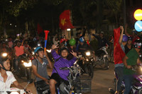 Sinh viên hào hứng trước giờ chung kết U23 Châu Á ảnh 2 Sinh viên hào hứng trước giờ chung kết U23 Châu Á ảnh 2