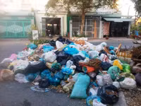 Cần Thơ: Khu dân cư Thường Thạnh ngập rác ảnh 1