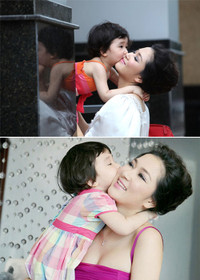 Tiểu công chúa xinh đẹp của hoa hậu Nguyễn Thị Huyền