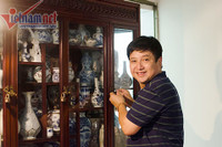 Nhà 4 tầng ngập đồ cổ của danh hài Chí Trung ở Hà Nội 4