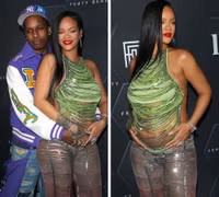 Thời trang bà bầu sang chảnh hết nấc của Rihanna, Beyoncé