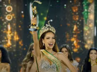 Nhan sắc tựa nữ thần của người đẹp Peru vừa đăng quang Miss Grand 2023