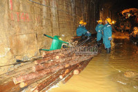 cứu hộ; sập hầm