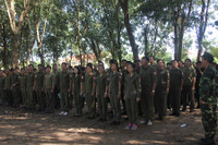 293 giáo viên GDQP và AN tham gia tập huấn ảnh 1