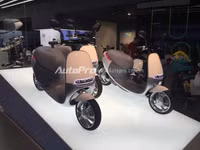 Về mặt thiết kế Gogoro khá tròn trịa và đáng yêu.