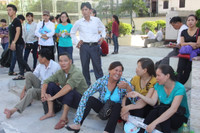 Sáng nay, thí sinh cả nước làm thủ tục dự thi THPT quốc gia ảnh 75