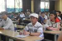 Sáng nay, thí sinh cả nước làm thủ tục dự thi THPT quốc gia ảnh 52