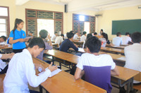 Sáng nay, thí sinh cả nước làm thủ tục dự thi THPT quốc gia ảnh 31