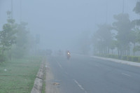 Miền Tây xuất hiện sương mù dày đặc ảnh 4