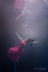 Vẻ đẹp của vũ công múa cột dưới nước ảnh 3