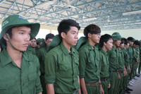 Tân sinh viên nỗ lực rèn luyện trên thao trường ảnh 5