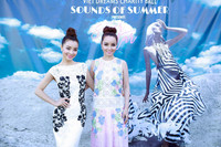 Hoa hậu Thùy Dung diện váy xẻ ngực làm vedette ở Mỹ