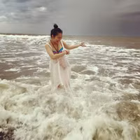 Kim Hiền thường xuyên để mặt mộc khi mang bầu ảnh 12