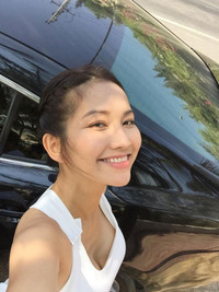 Kim Hiền thường xuyên để mặt mộc khi mang bầu ảnh 21