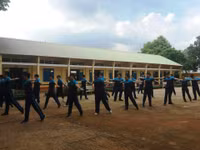 Học sinh hào hứng tham gia học tập trải nghiệm môn GDQP và AN ảnh 5