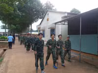 Học sinh hào hứng tham gia học tập trải nghiệm môn GDQP và AN ảnh 3