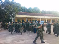 Học sinh hào hứng tham gia học tập trải nghiệm môn GDQP và AN ảnh 7