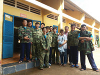 Học sinh hào hứng tham gia học tập trải nghiệm môn GDQP và AN ảnh 10