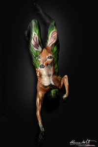 Cô gái có tài “biến” người thành động vật hoang dã ảnh 8 body painting, Shannon Holt