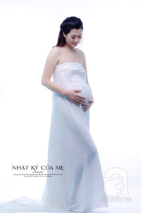 Bộ ảnh bầu đẹp không tì vết của mẹ Việt 9x do chính chồng bấm máy ảnh 6 bộ ảnh bầu chồng chụp cho vợ