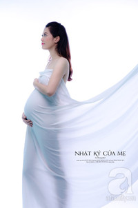 Bộ ảnh bầu đẹp không tì vết của mẹ Việt 9x do chính chồng bấm máy ảnh 4 bộ ảnh bầu chồng chụp cho vợ