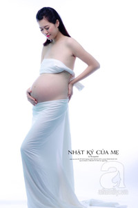 Bộ ảnh bầu đẹp không tì vết của mẹ Việt 9x do chính chồng bấm máy ảnh 5 bộ ảnh bầu chồng chụp cho vợ