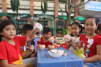 Học sinh thích thú với ngày hội trò chơi dân gian ảnh 11