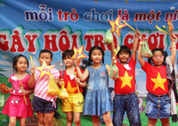 Học sinh thích thú với ngày hội trò chơi dân gian ảnh 12