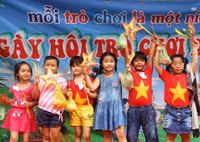 Học sinh thích thú với ngày hội trò chơi dân gian ảnh 12