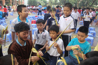 Học sinh thích thú với ngày hội trò chơi dân gian ảnh 2