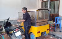 Lại xuất hiện ô tô “tự chế” ở Nghệ An ảnh 13