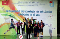 Giải quần vợt “Người giáo viên nhân dân toàn quốc” thành công tốt đẹp ảnh 1 Giải quần vợt “Người giáo viên nhân dân toàn quốc” thành công tốt đẹp ảnh 1