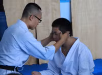 Lớp học võ miễn phí cho bạn trẻ khuyết tật và tự kỷ ở TPHCM ảnh 6 Lop hoc vo mien phi cho ban tre khuyet tat va tu ky o Sai Gon - Anh 6