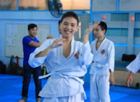 Lớp học võ miễn phí cho bạn trẻ khuyết tật và tự kỷ ở TPHCM ảnh 10 Lop hoc vo mien phi cho ban tre khuyet tat va tu ky o Sai Gon - Anh 10