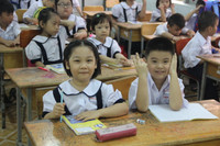  Học sinh TPHCM háo hức tựu trường ảnh 11