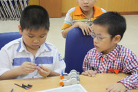 Học sinh Hà Nội hào hứng trước thềm Robothon quốc gia ảnh 14