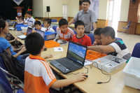 Học sinh Hà Nội hào hứng trước thềm Robothon quốc gia ảnh 1