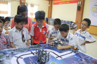 Học sinh Hà Nội hào hứng trước thềm Robothon quốc gia ảnh 15