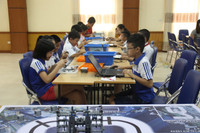 Học sinh Hà Nội hào hứng trước thềm Robothon quốc gia ảnh 10