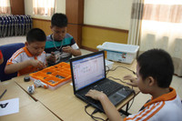 Học sinh Hà Nội hào hứng trước thềm Robothon quốc gia ảnh 13