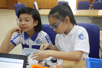 Học sinh Hà Nội hào hứng trước thềm Robothon quốc gia ảnh 8