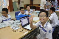 Học sinh Hà Nội hào hứng trước thềm Robothon quốc gia ảnh 7