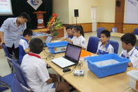 Học sinh Hà Nội hào hứng trước thềm Robothon quốc gia ảnh 5