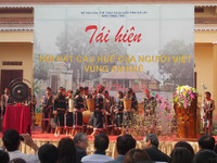 Tái hiện Hội hát cầu huê của người Việt ở vùng An Khê ảnh 1