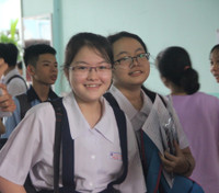 Thi vào lớp 10 tại TP.HCM: Đề Toán khó hơn năm ngoái, nhiều dữ liệu gần gũi với học sinh ảnh 4