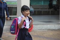  Học sinh TPHCM tựu trường năm học mới ảnh 9